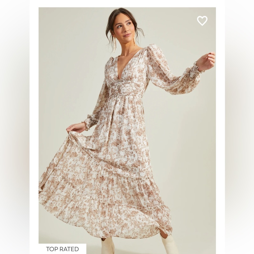 Alter’d State Nova Floral Maxi Dress